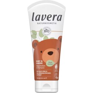 Gel de ducha & champú bebes y niñ@s Lavera